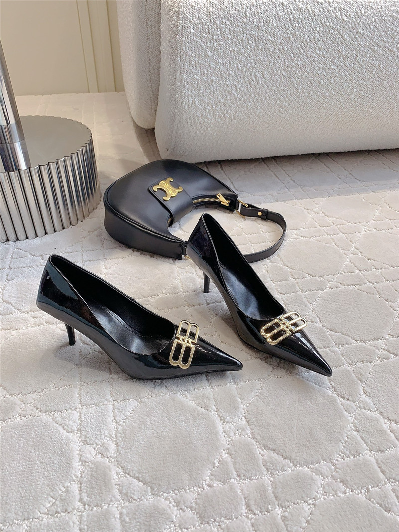 Ba1en*iaga rhinestone high heels best replica shoes website