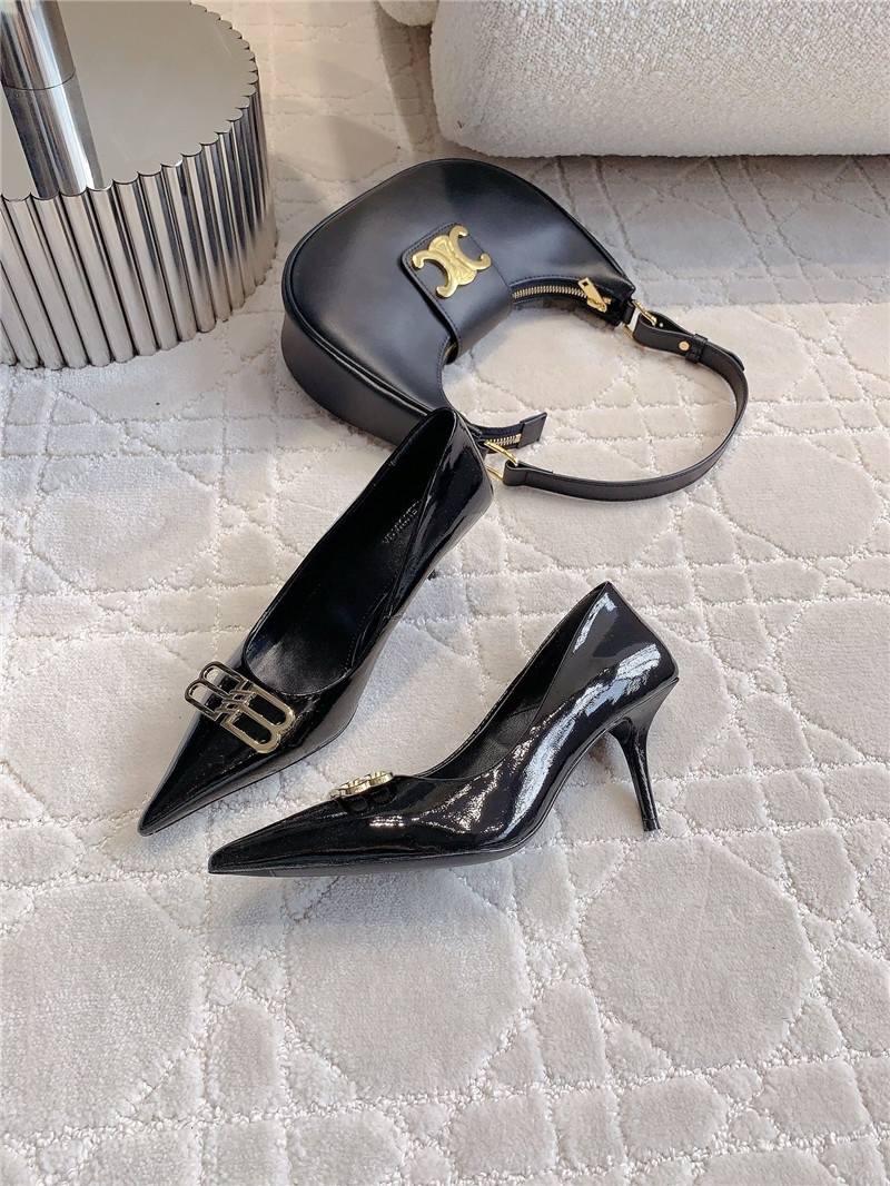 Ba1en*iaga rhinestone high heels best replica shoes website