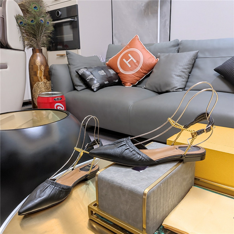 fendi necklace foot-wrapped sandals replica designer shoes