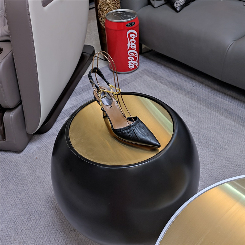 F**di necklace foot-wrapped sandals replica designer shoes