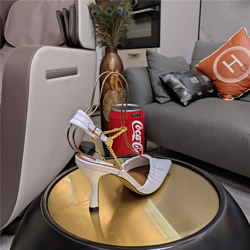 fendi necklace foot-wrapped sandals replica designer shoes