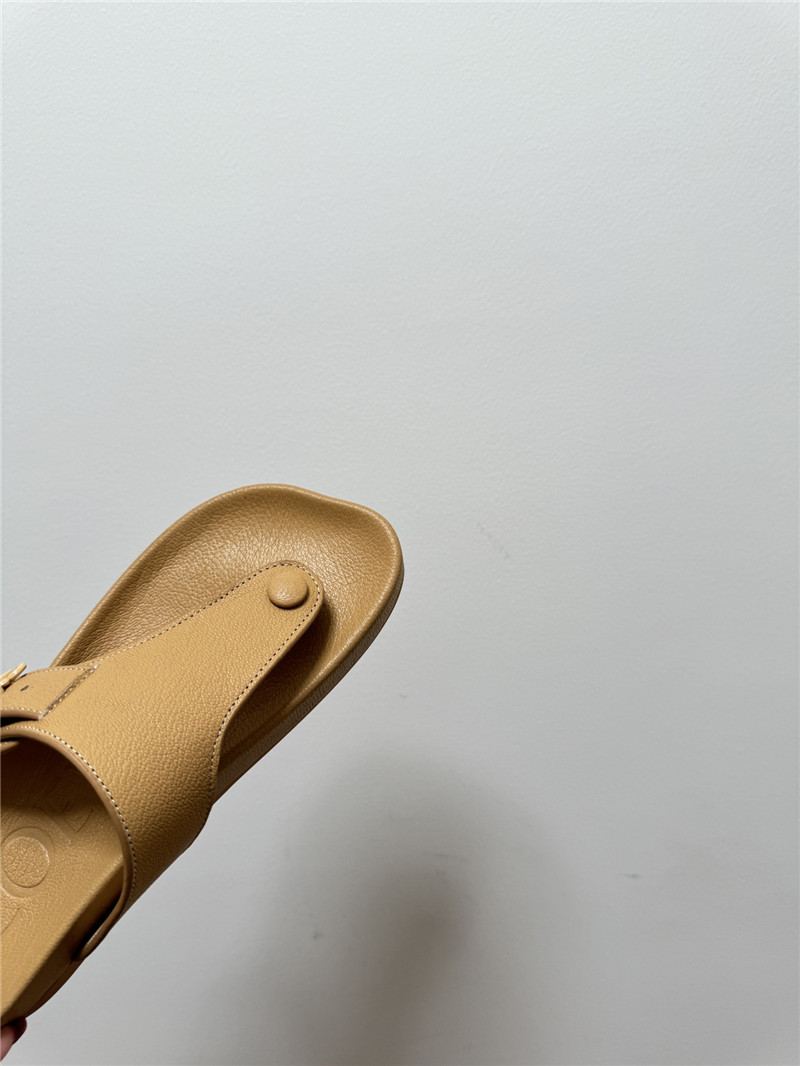 L0ew* new leather slippers for couples