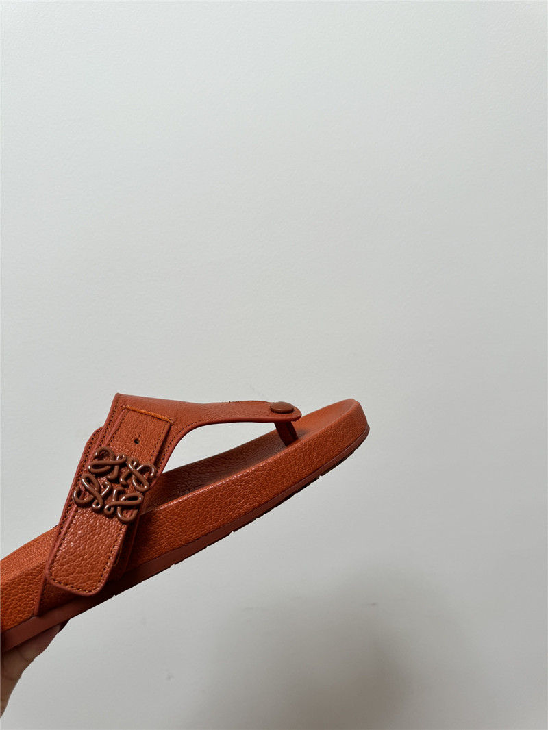 L0ew* new leather slippers for couples