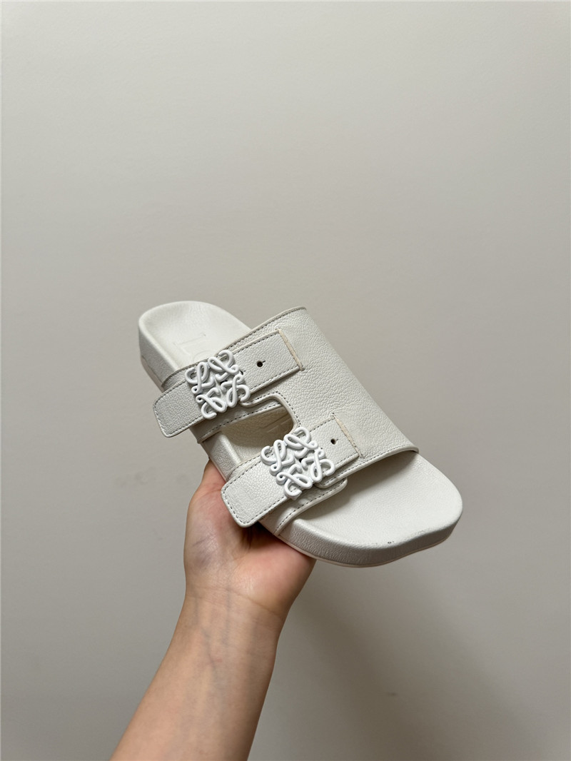 L0ew* new leather slippers for couples