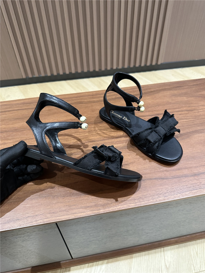 D10r new embroidered sandals replica shoes