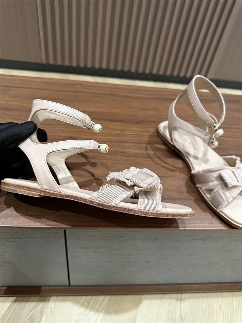 D10r new embroidered sandals replica shoes