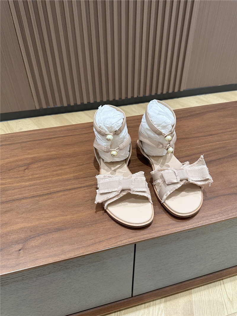 D10r new embroidered sandals replica shoes