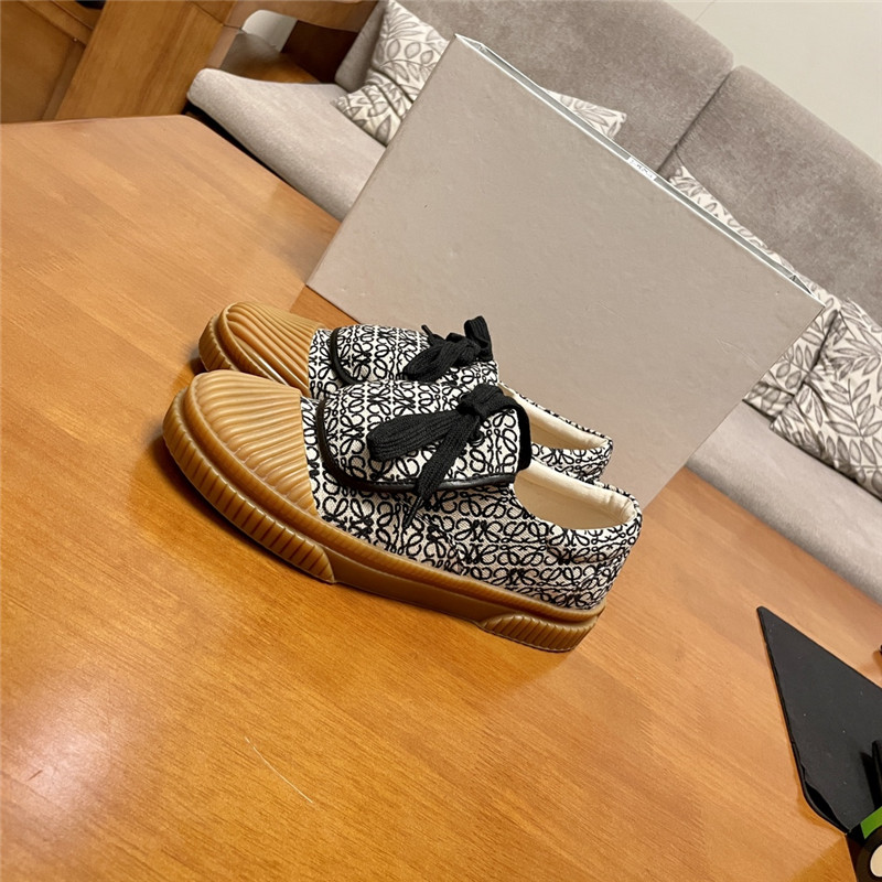 L0ew* brown sneakers for women