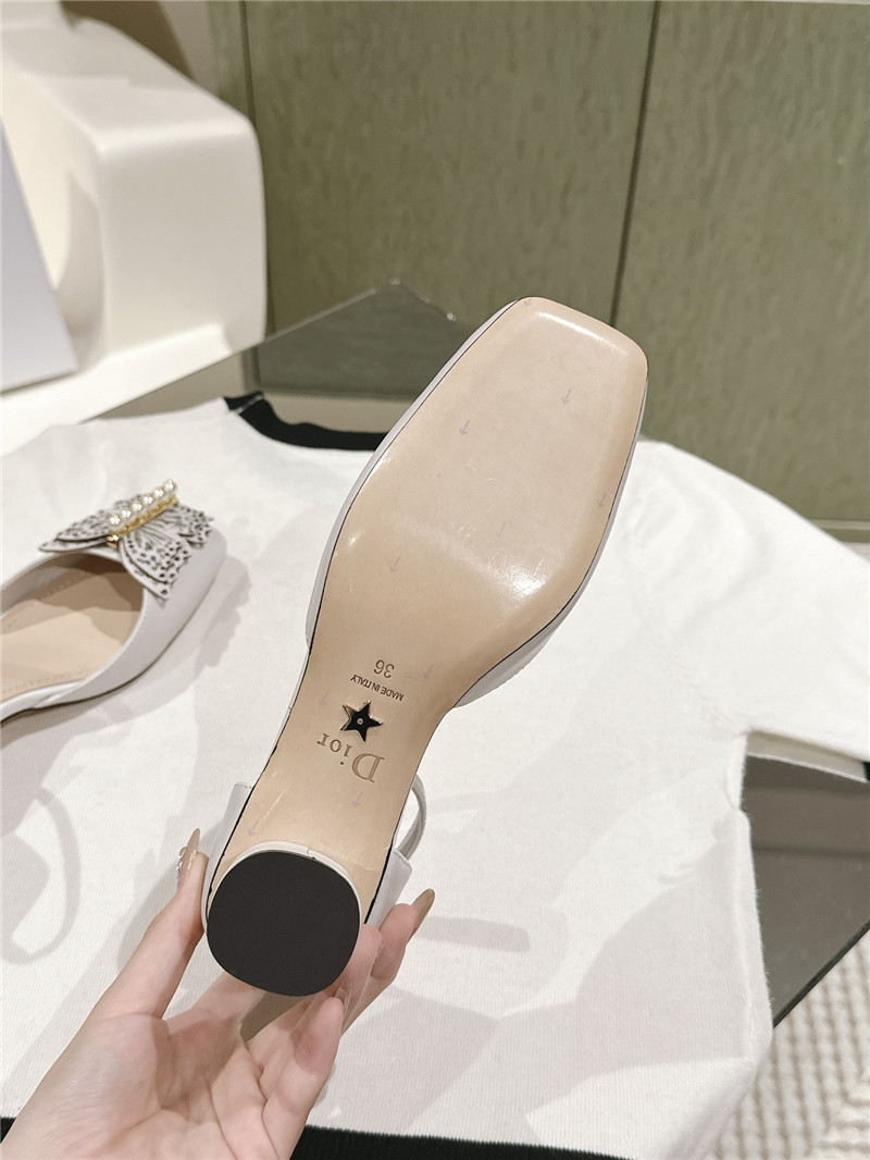 D10r electric embroidery high heels replica designer shoes