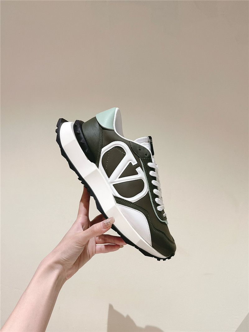 Va1e*ntin0 women’s green sneakers