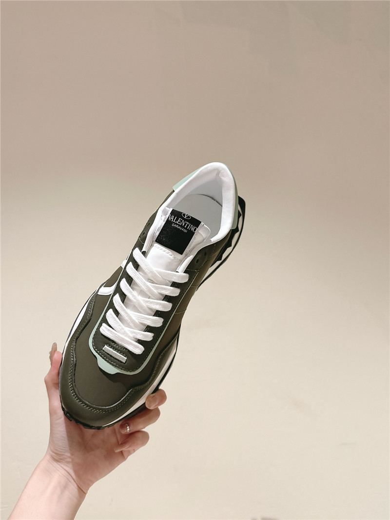 Va1e*ntin0 women’s green sneakers