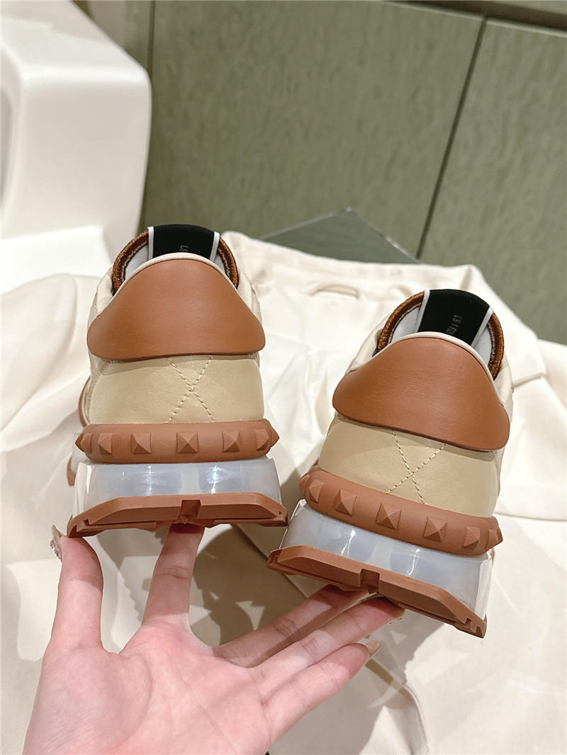 Va1e*ntin0 women’s brown sneakers