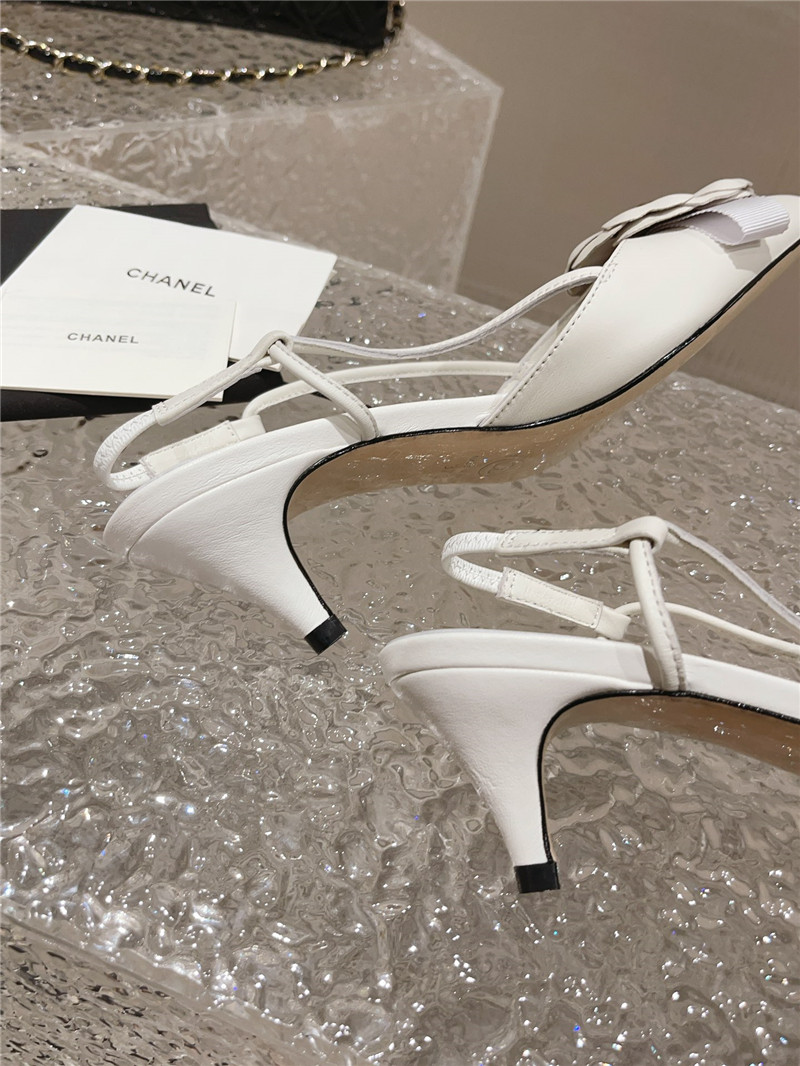 ch**el small square toe high heels Marg*e1a replica shoes