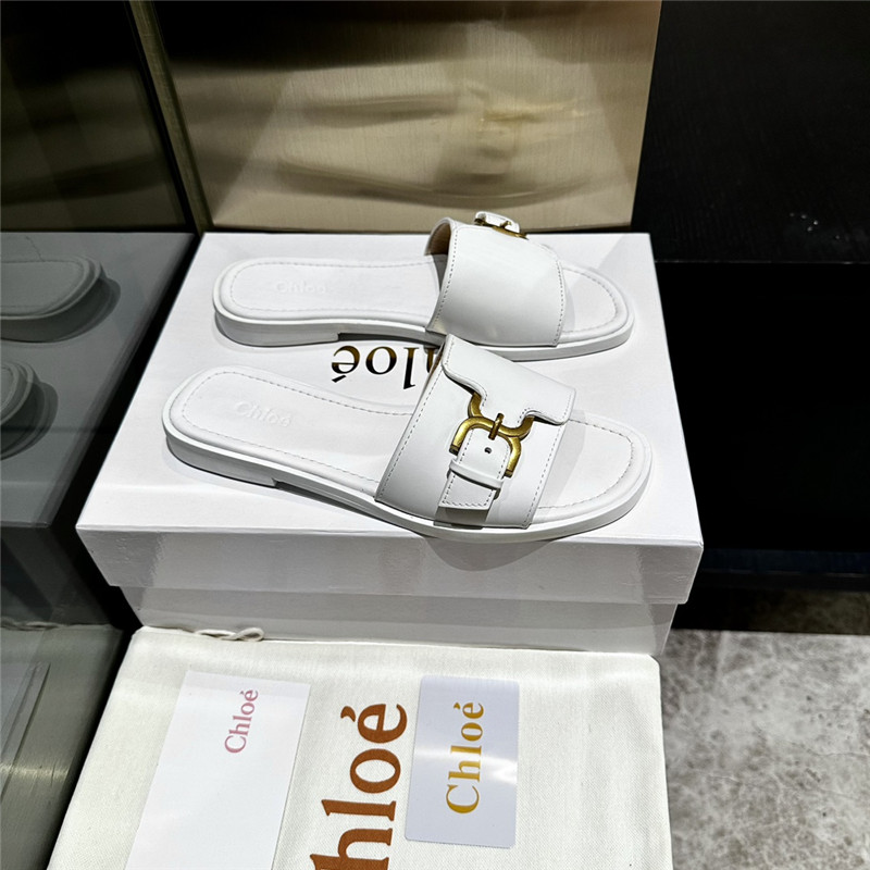 chloé leather slippers ma1s0n Marg*e1a replica shoes