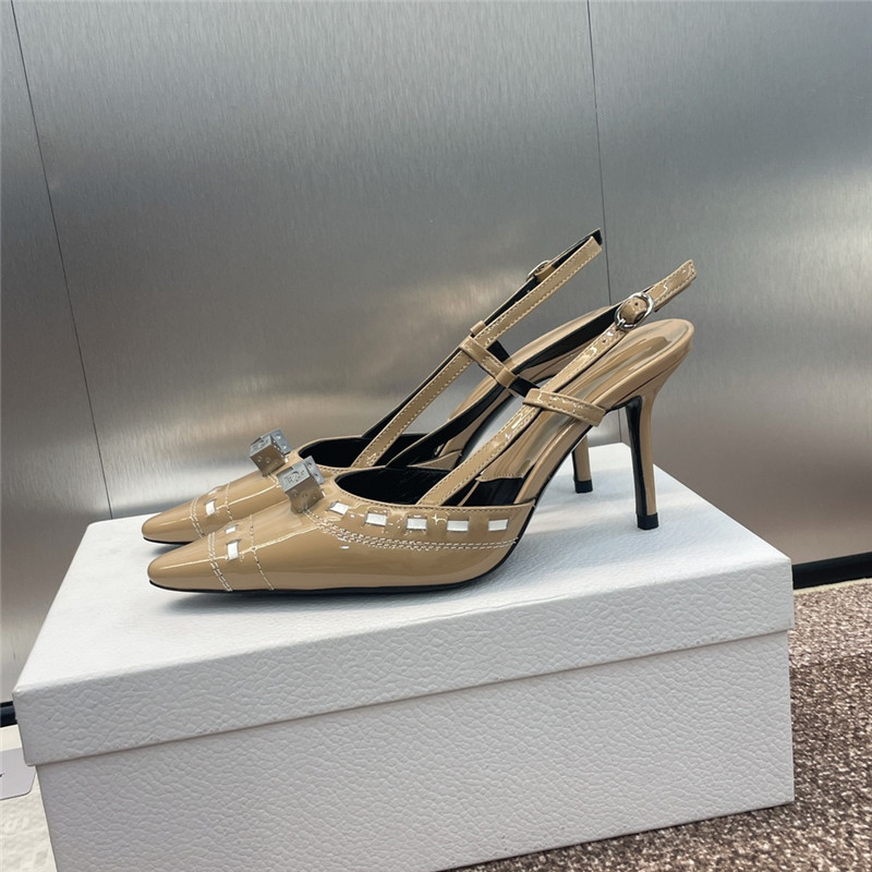 D10r color block mules women’s shoes replica designer shoes