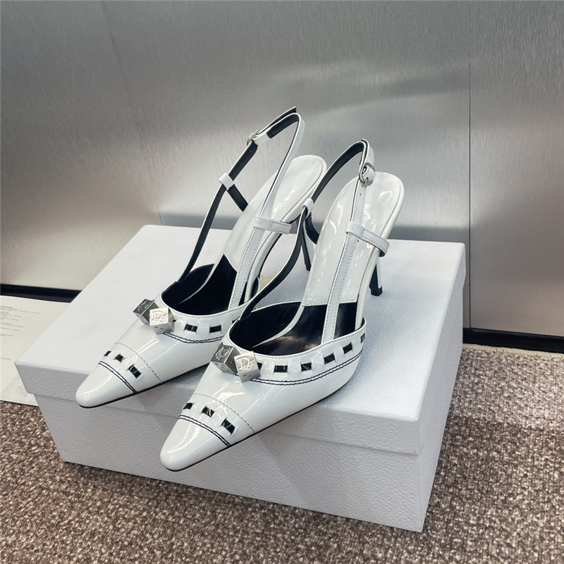 D10r color block mules women’s shoes replica designer shoes