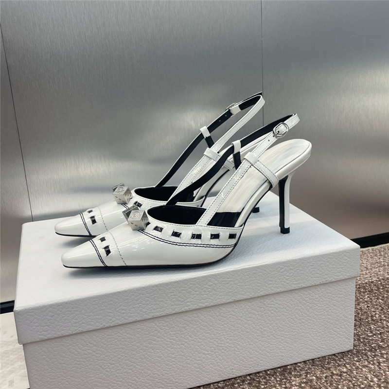 D10r color block mules women’s shoes replica designer shoes