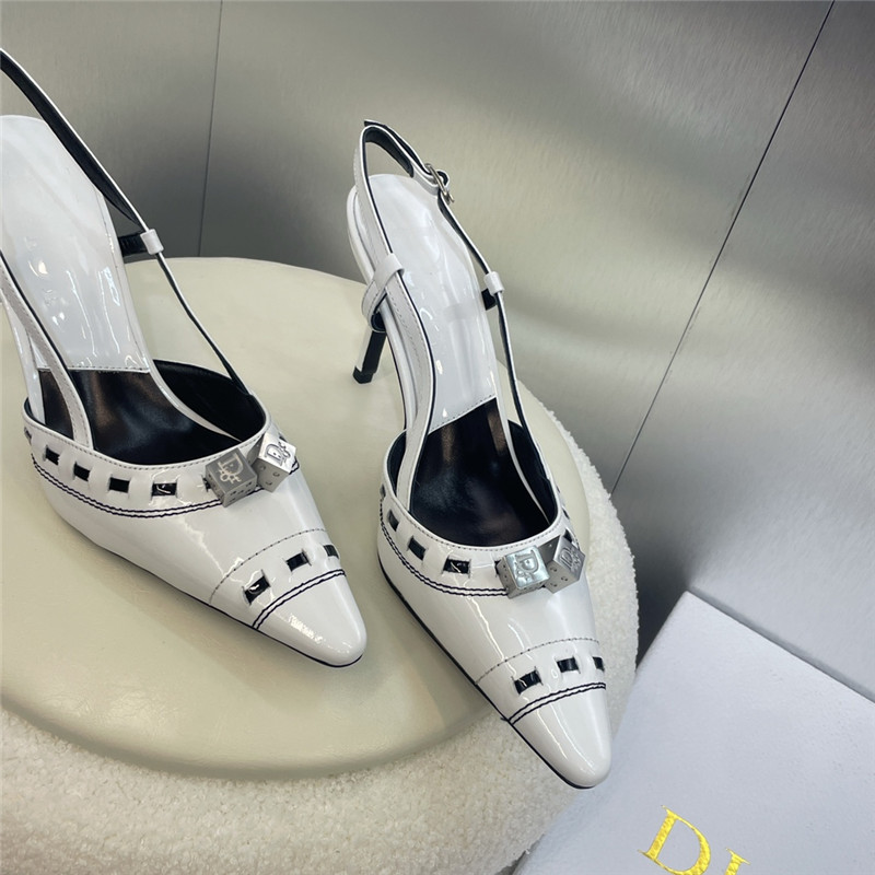 D10r color block mules women’s shoes replica designer shoes