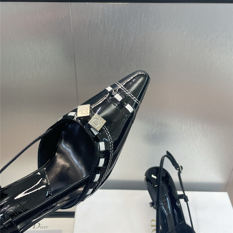 D10r color block mules women’s shoes replica designer shoes