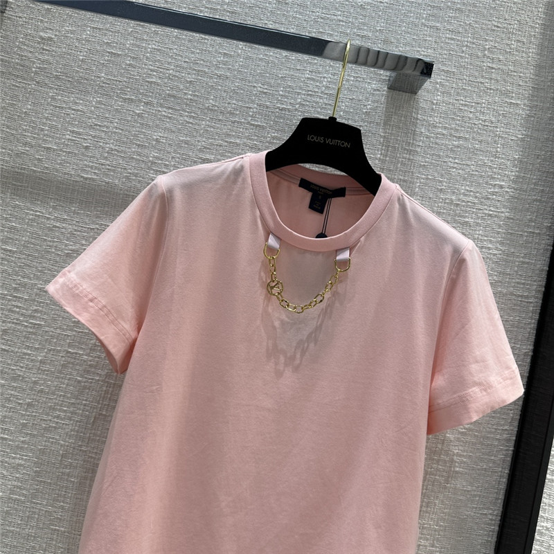 l0vis Vvtt0n lv girly pink t-shirt replica clothing sites