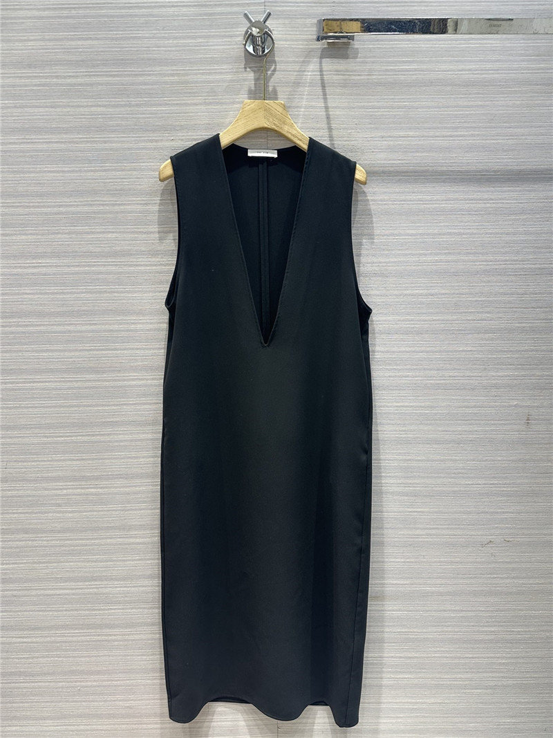 The R0w deep v large cardigan vest dress replicas clothes