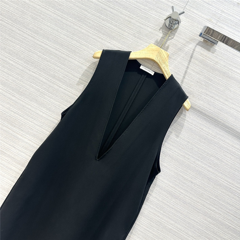 The R0w deep v large cardigan vest dress replicas clothes