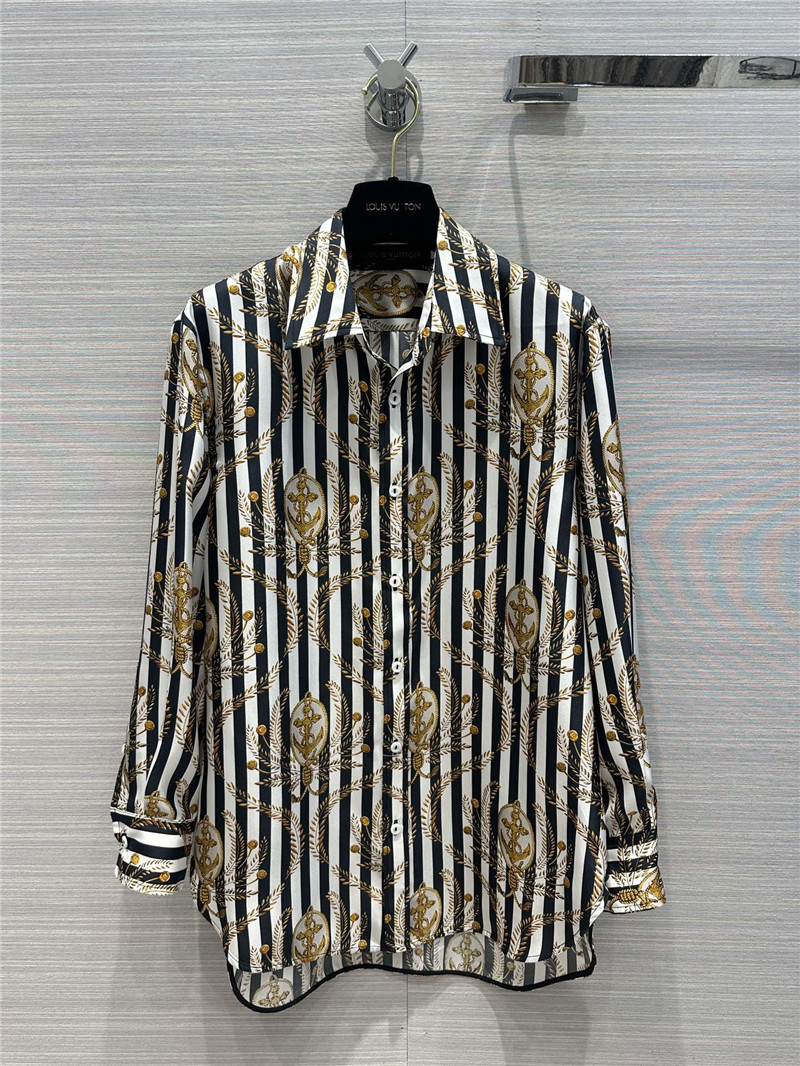 l0vis Vvtt0n lv flinghtmode series silk shirt replicas clothes