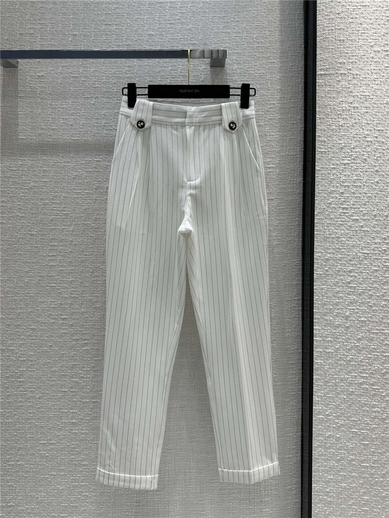 l0vis Vvtt0n lv pinstripe radish pants replicas clothes