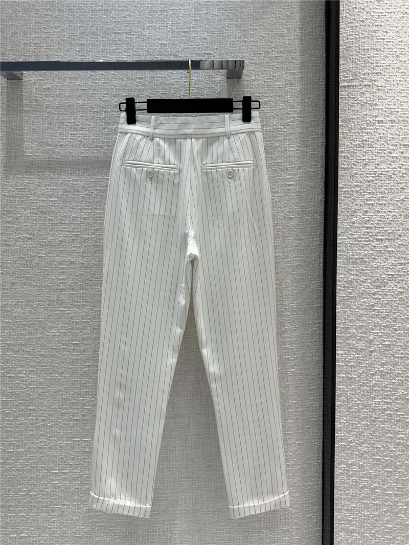 l0vis Vvtt0n lv pinstripe radish pants replicas clothes