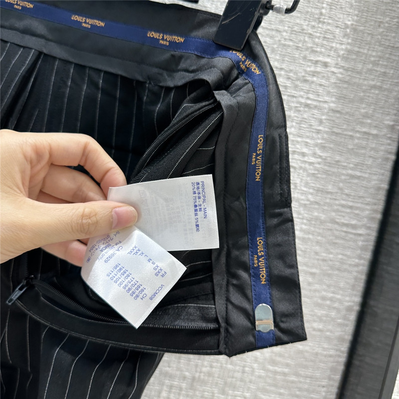 l0vis Vvtt0n lv pinstripe radish pants replicas clothes