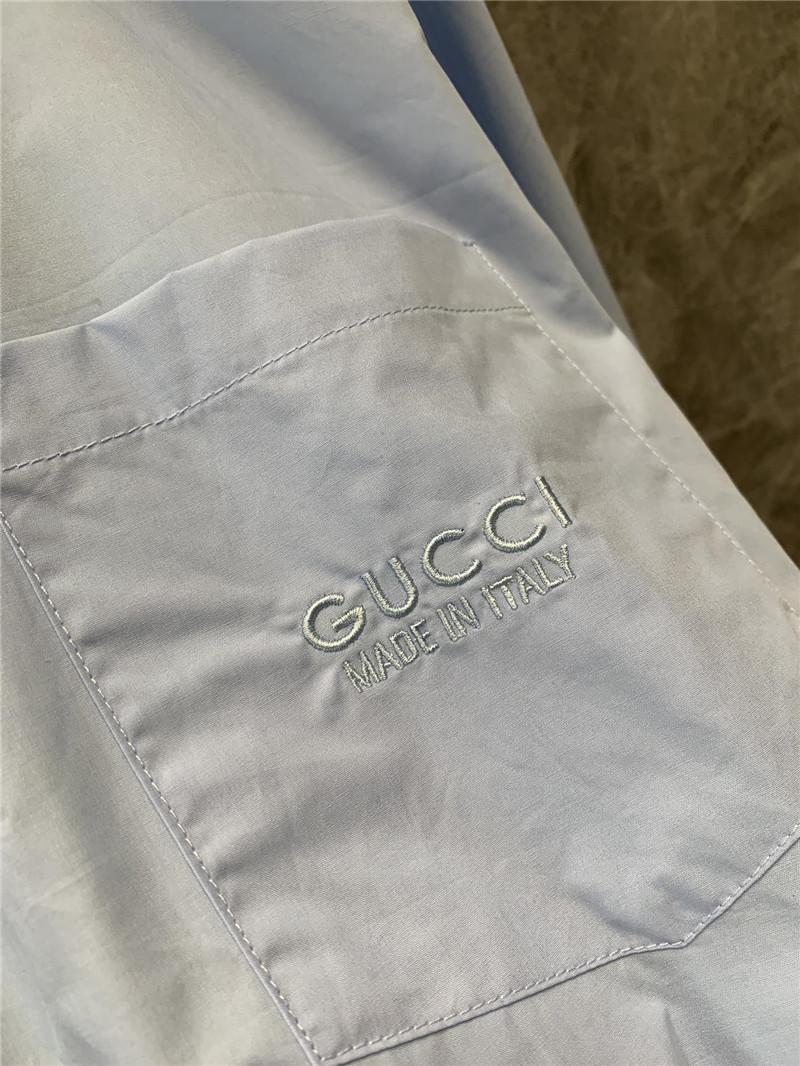 Gucci lapel long sleeve shirt replica clothing sites