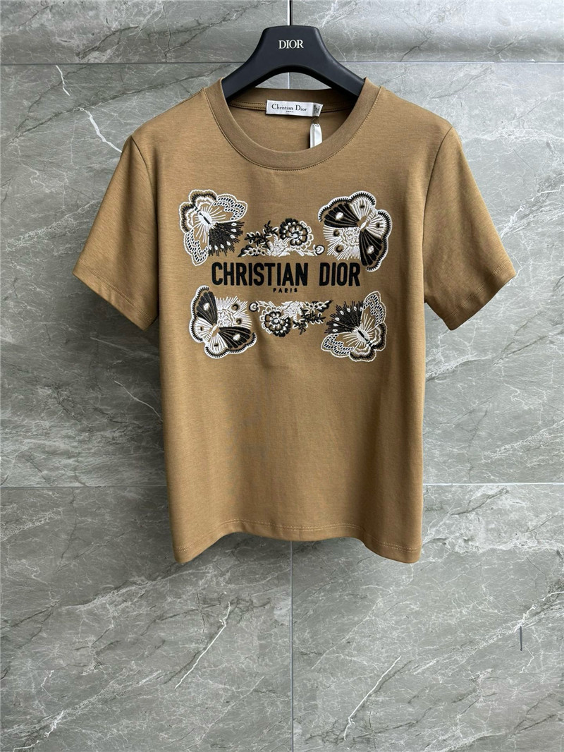 D10r butterfly embroidered t-shirt replica clothing sites