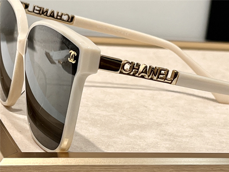 Ch**el letter square sunglasses