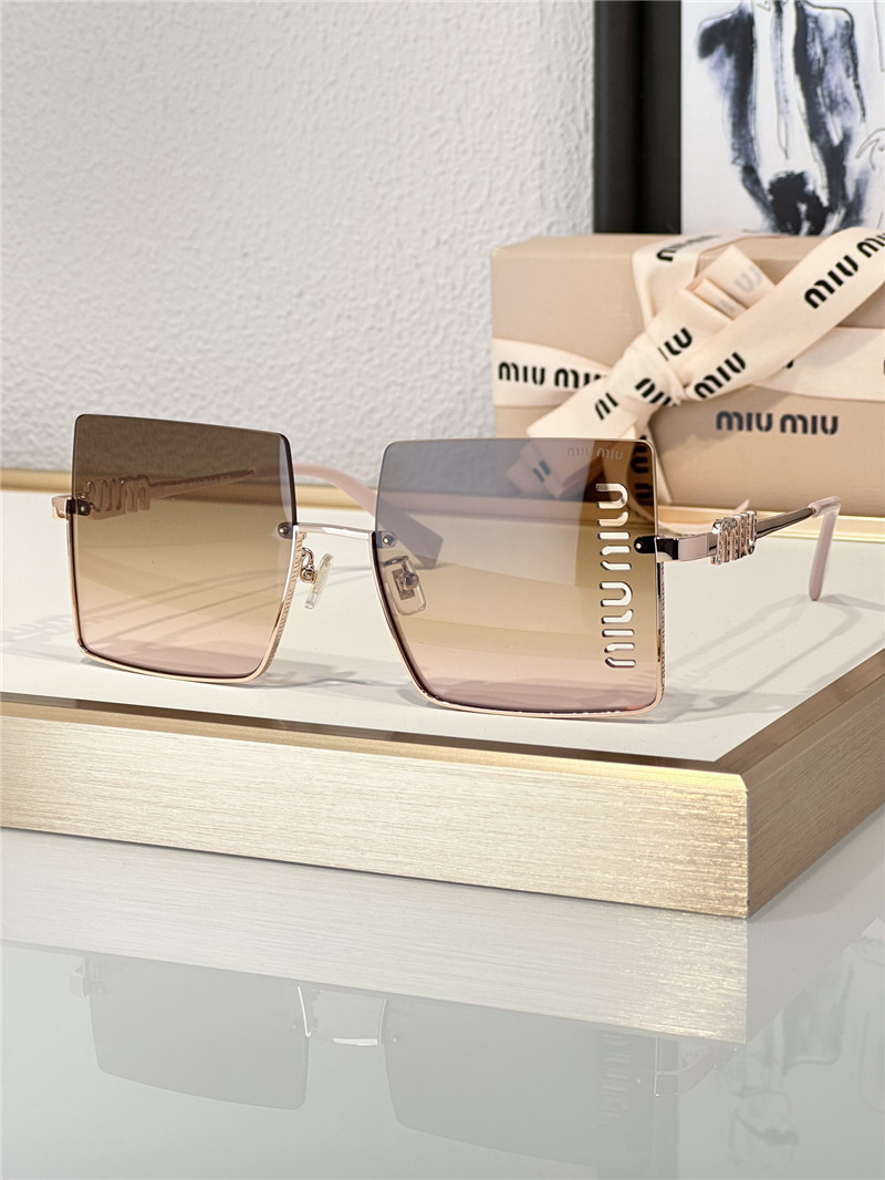 M1um1u oversized square sunglasses