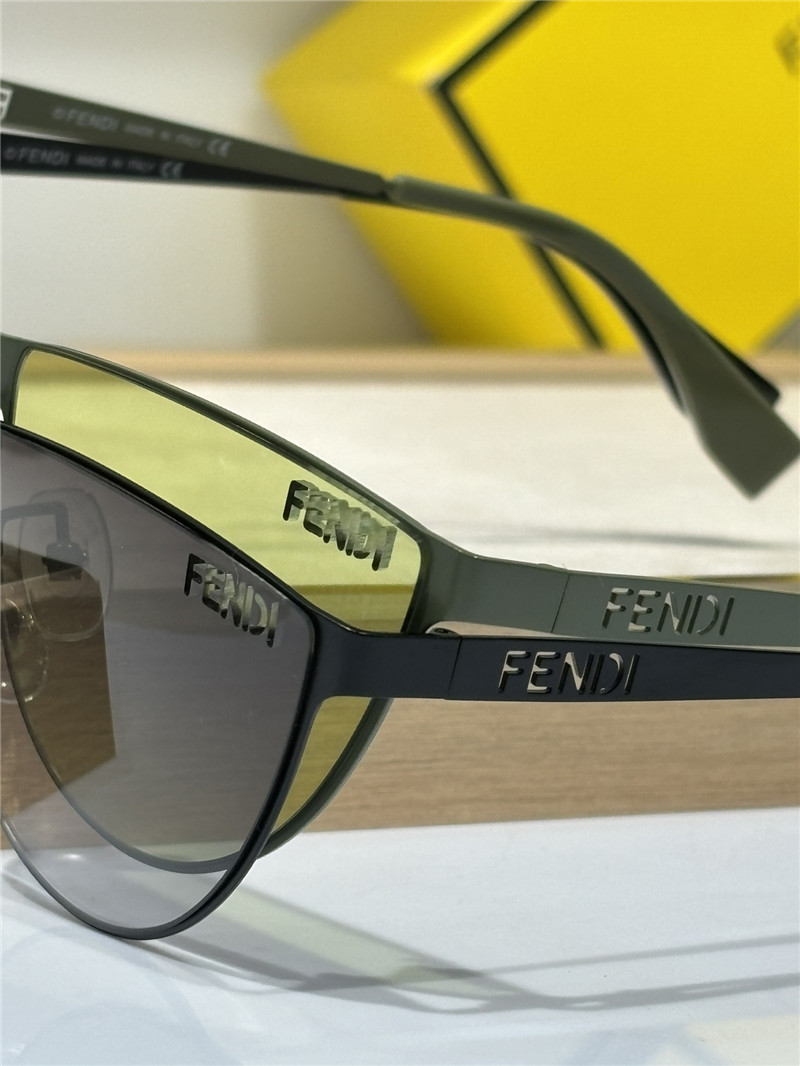F**di fashion catwalk sunglasses