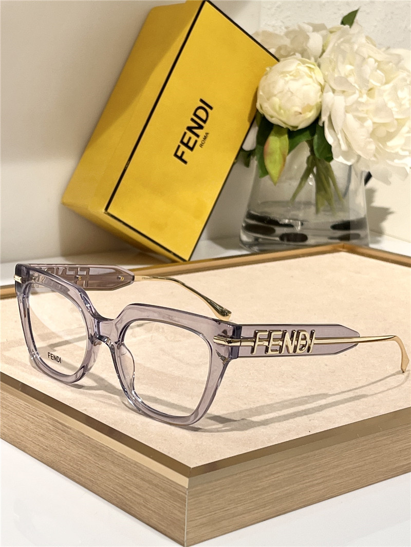 F**di versatile plain frame glasses