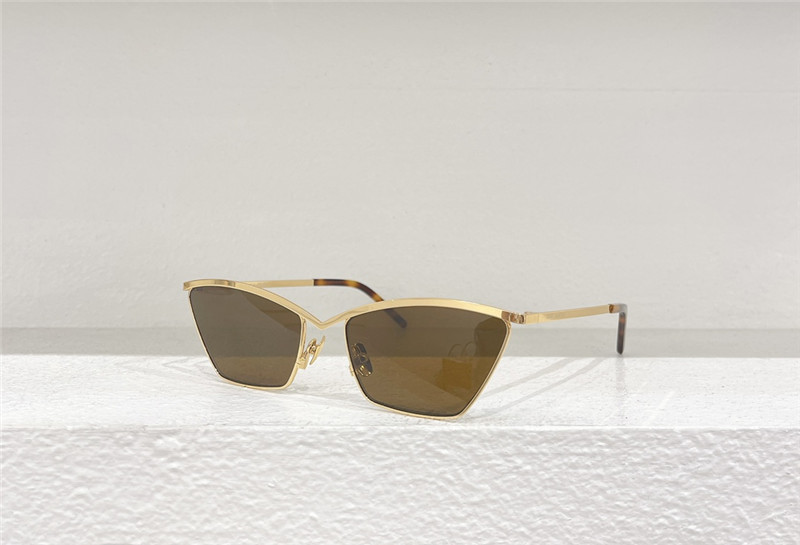 Y51 thin-rim alloy small glasses