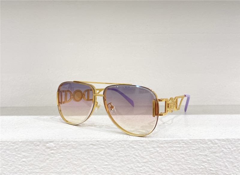 Versace new edusa Biggie aviator sunglasses