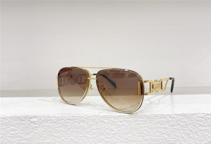 Versace new edusa Biggie aviator sunglasses