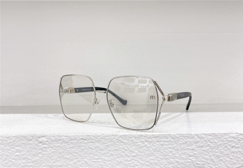 M1um1u hollow square sunglasses