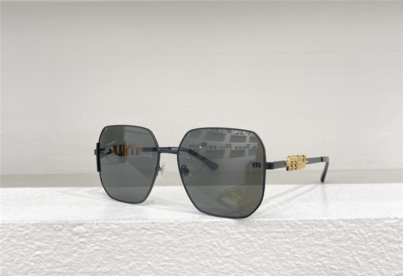 M1um1u large square frame sunglasses