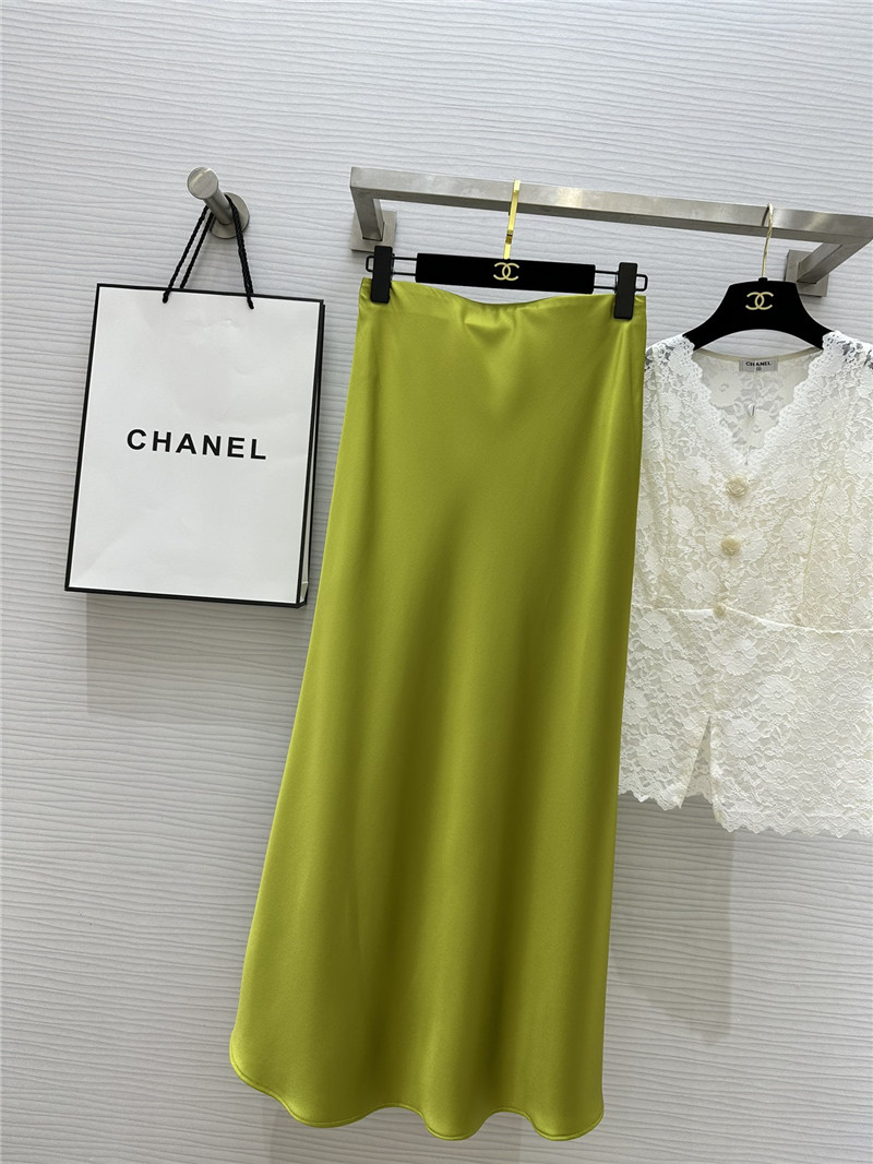 Y51 acetate long skirtcheap replica designer clothes