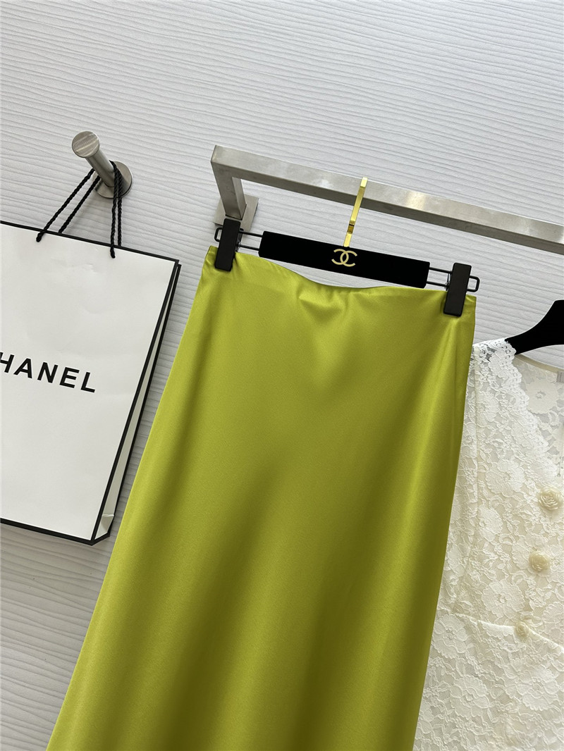 Y51 acetate long skirtcheap replica designer clothes