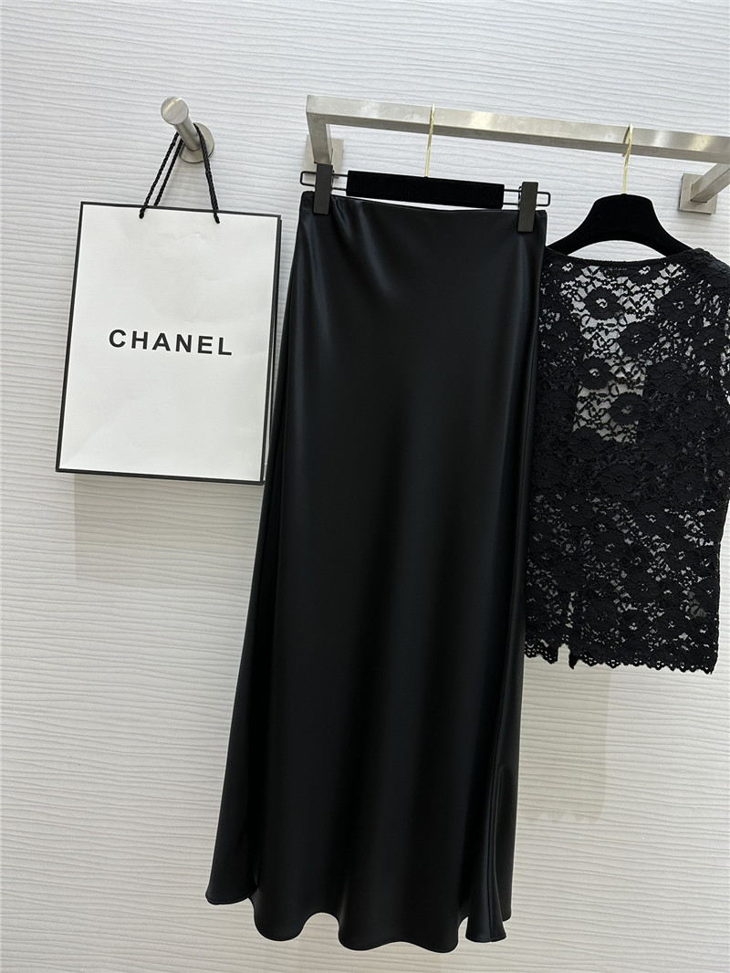 Y51 acetate long skirtcheap replica designer clothes