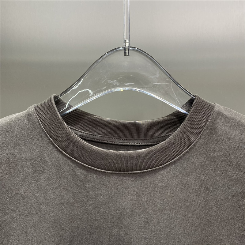 A1exa*der wang letter logo round neck t-shirt replicas clothes