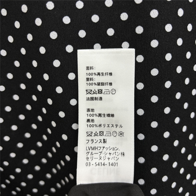 Ce1i*e ribbon polka dot dress replica designer clothes