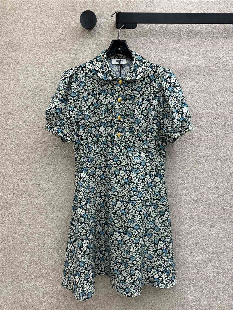 Ce1i*e daisy floral print dress replica d&g clothing