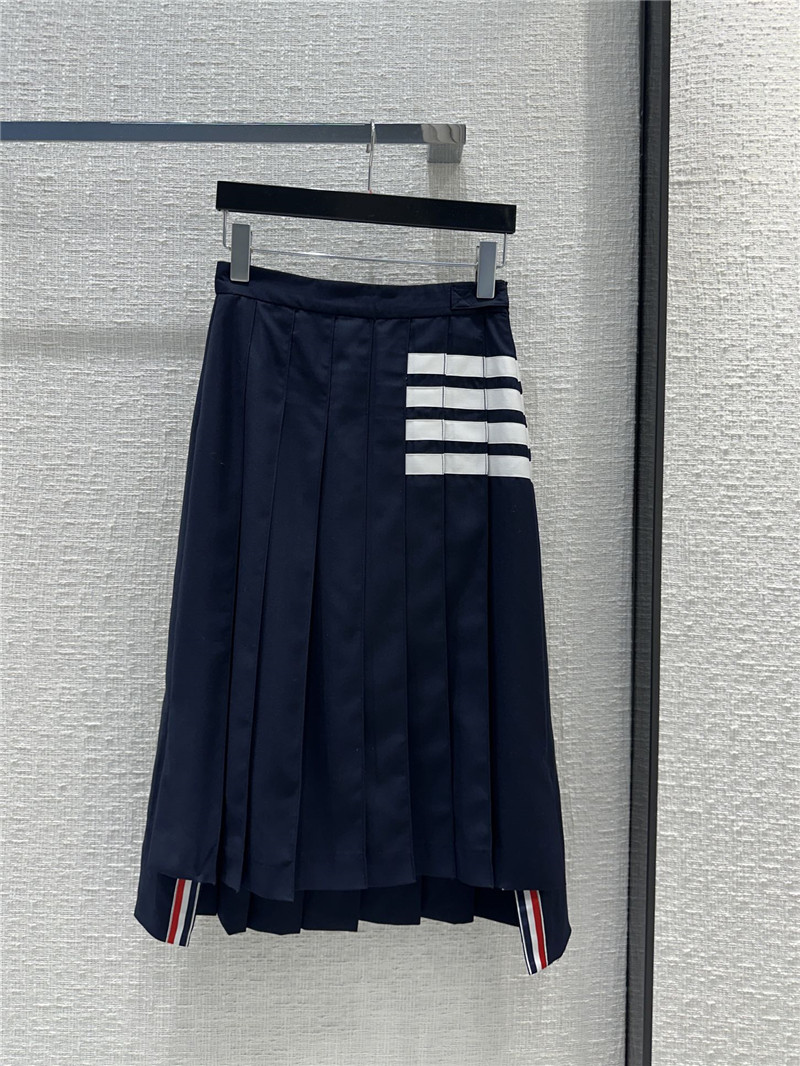 Thom Brown short front pleated long skirt replica clothes