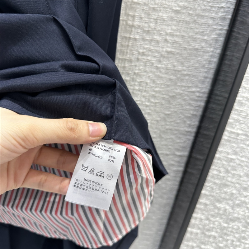 Thom Brown short front pleated long skirt replica clothes