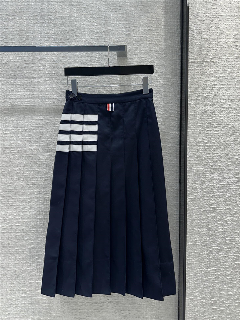 Thom Brown short front pleated long skirt replica clothes